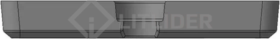 Решетка чугунная 750x200